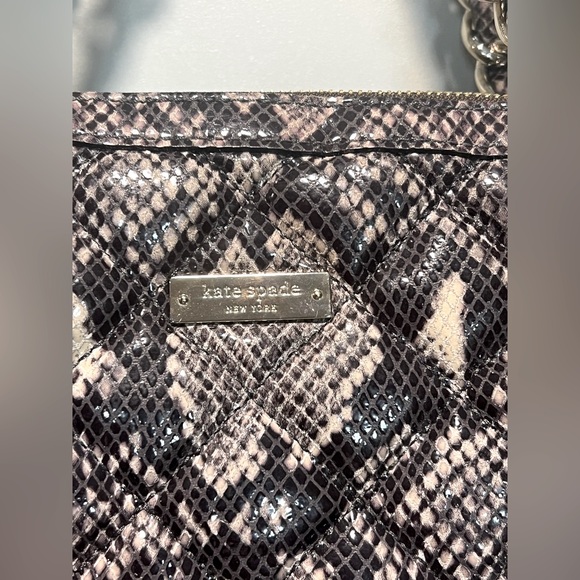 Kate Spade Georgina Quilted Snake Handbag - Picture 3 of 10